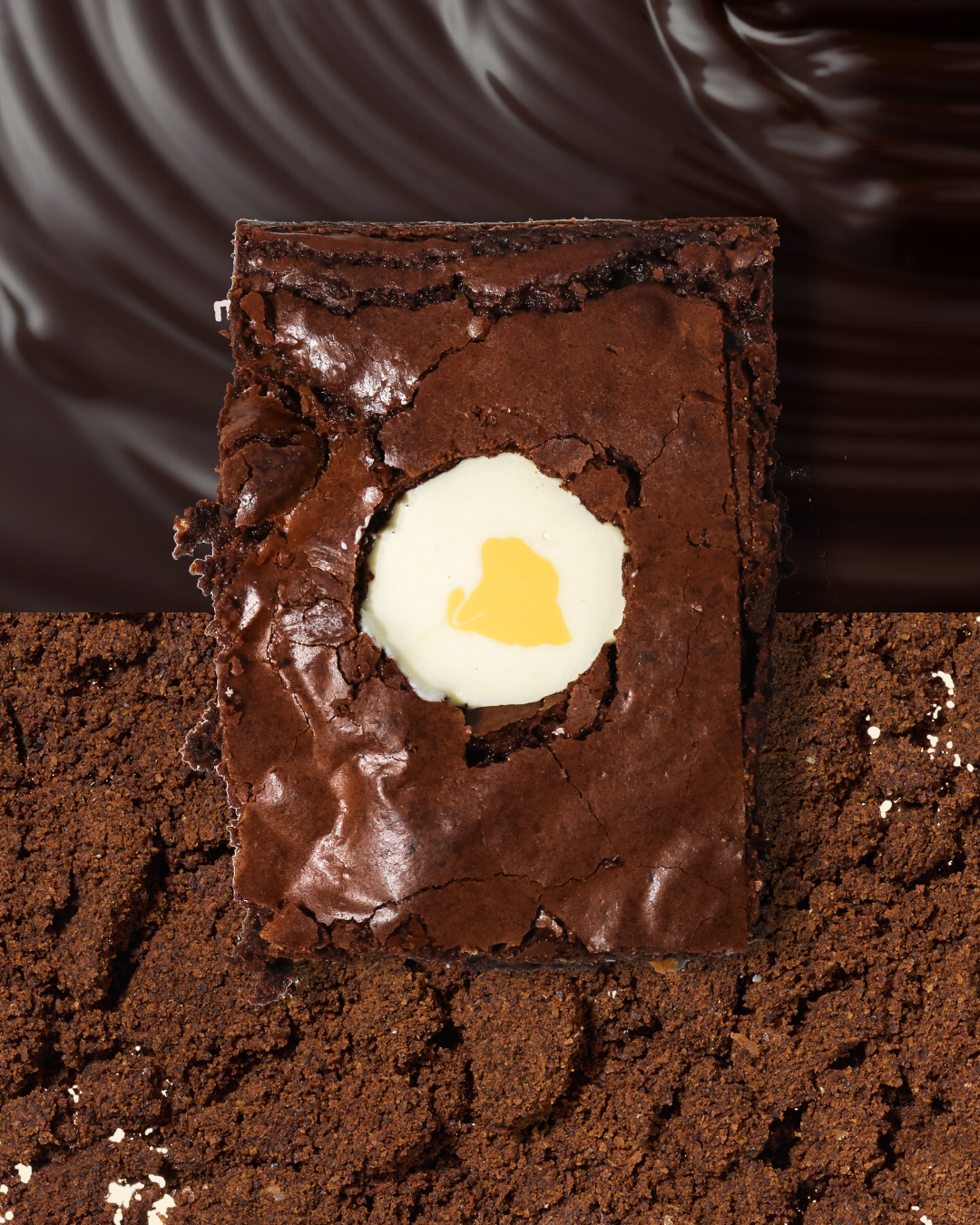 Créme Egg Brownie